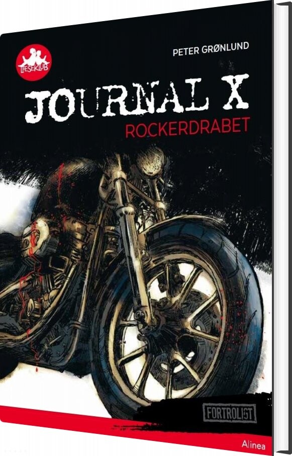 Journal X - Rockerdrabet - Rød Læseklub - Peter Grønlund - Bog