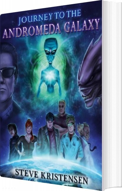 Billede af Journey To The Andromeda Galaxy - Steve Kristensen - English Book