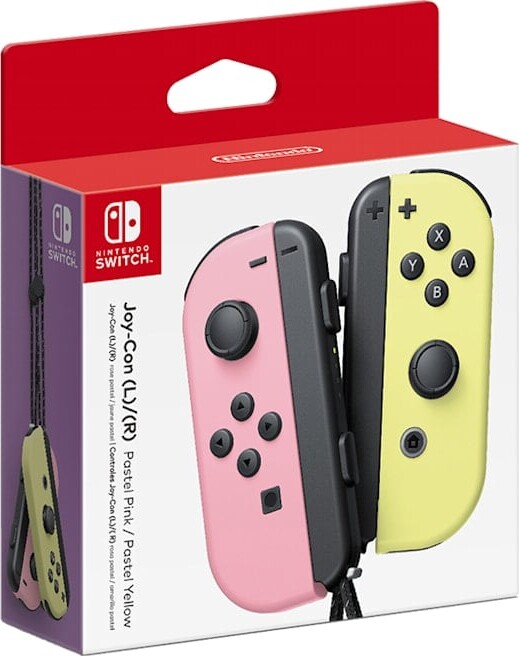 Billede af Nintendo Switch - Joy-con Controller Par - Pastel - Lyserød Gul