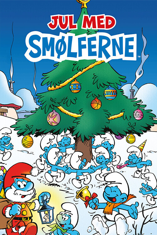Jul Med Smølferne - Peyo - Bog