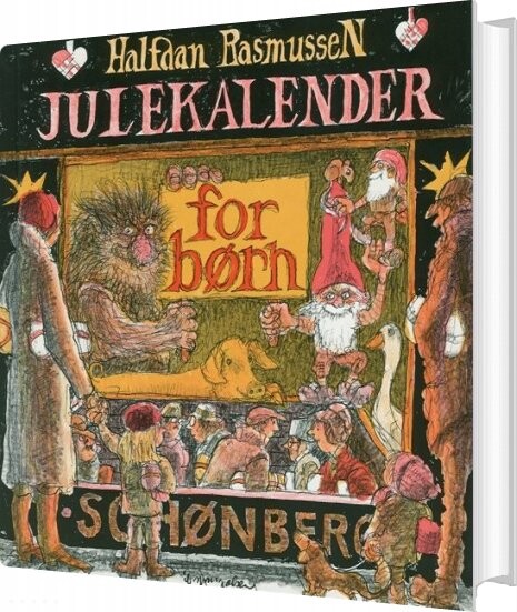 Julekalender For Børn - Halfdan Rasmussen - Bog