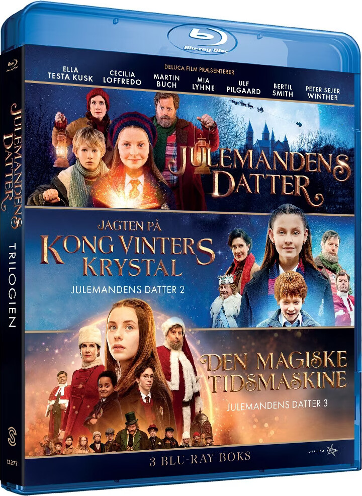 Julemandens Datter 1 // Julemandens Datter 2 // Julemandens Datter 3 - Trilogiboks - Blu-Ray
