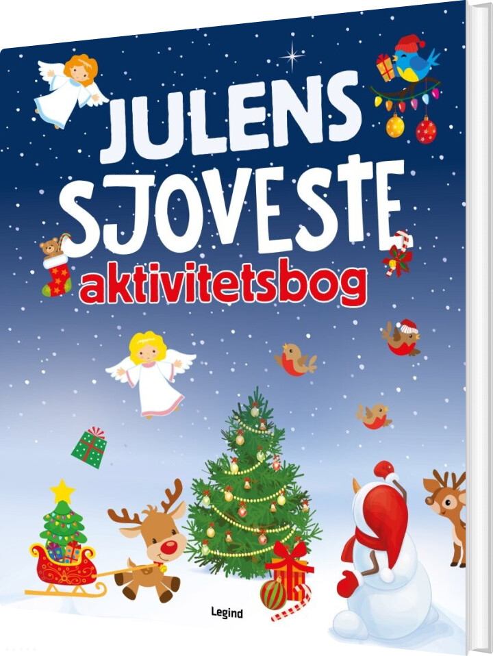 Billede af Julens Sjoveste Aktivitetsbog - Diverse - Bog