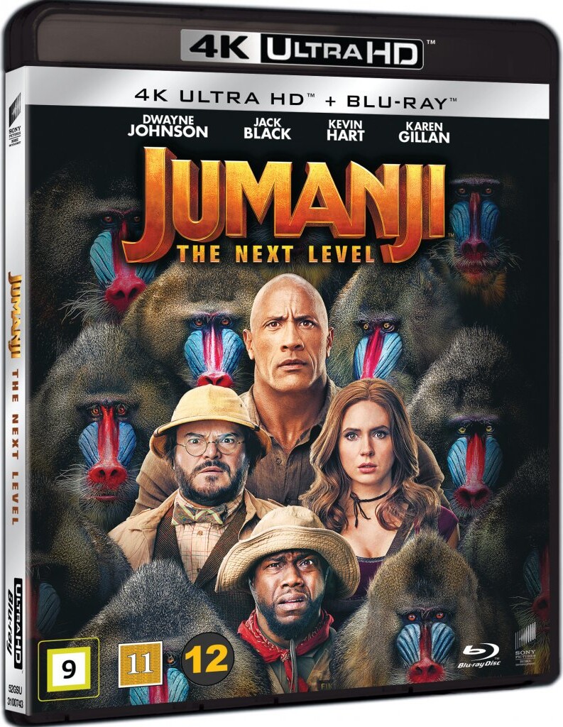 Jumanji 2: The Next Level - 2019 - 4K Blu-Ray