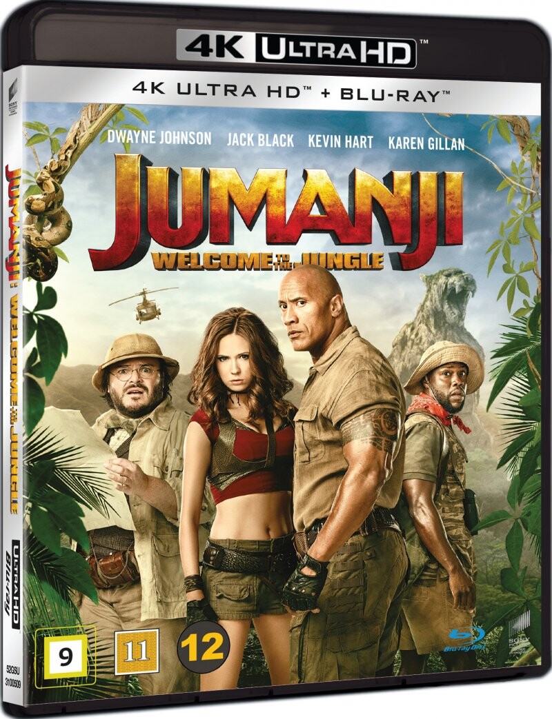 Jumanji - Welcome To The Jungle - 2017 - 4K Blu-Ray
