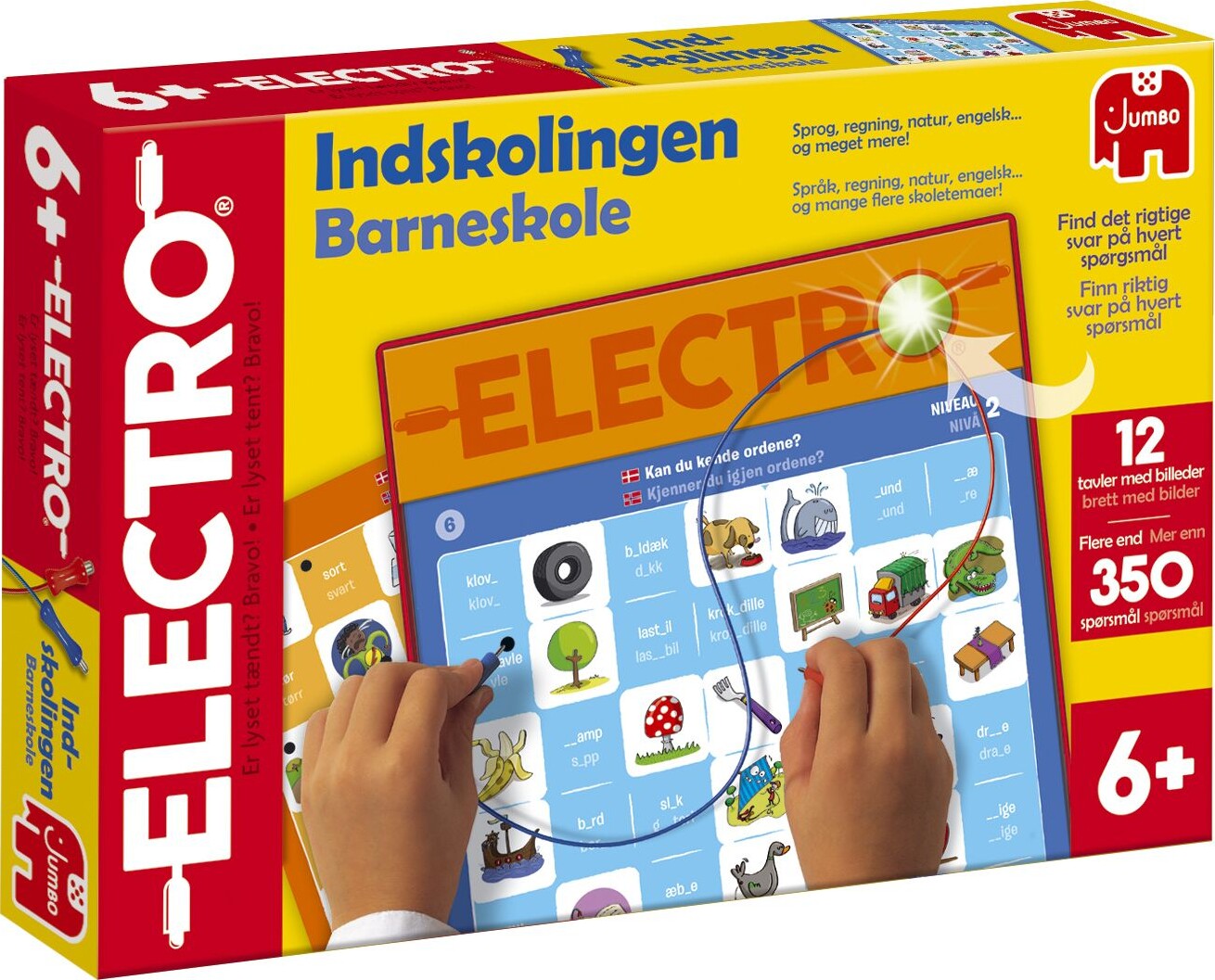 Jumbo - Electro Læringsspil - Indskolingen - Dansk Og Norsk
