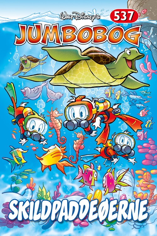 Billede af Jumbobog 537 - Skildpaddeøerne - Disney - Tegneserie hos Gucca.dk
