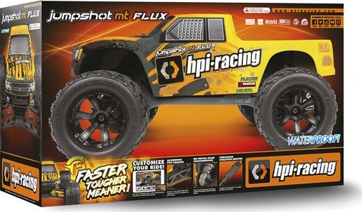 Hpi Racing - Jumpshot Mt Flux Fjernstyret Bil - Gul - Hp160030