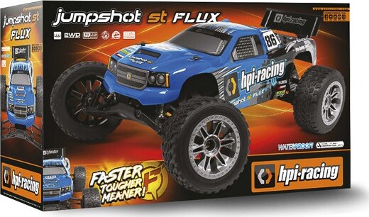 Billede af Hpi Racing - Jumpshot St Flux Fjernstyret Bil - Blå - Hp160032