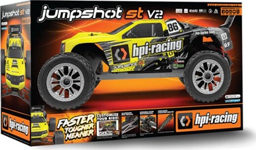 Hpi Racing - Jumpshot St V2 Fjernstyret Bil - Gul - Hp120082