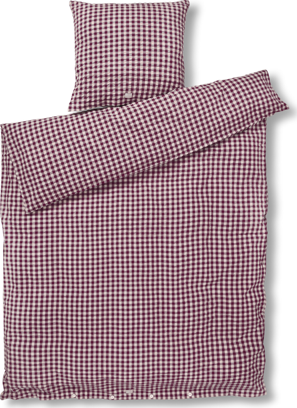 Juna - Bæk&bølge Sengetøj - Blomme/rosa - 140x220 Cm