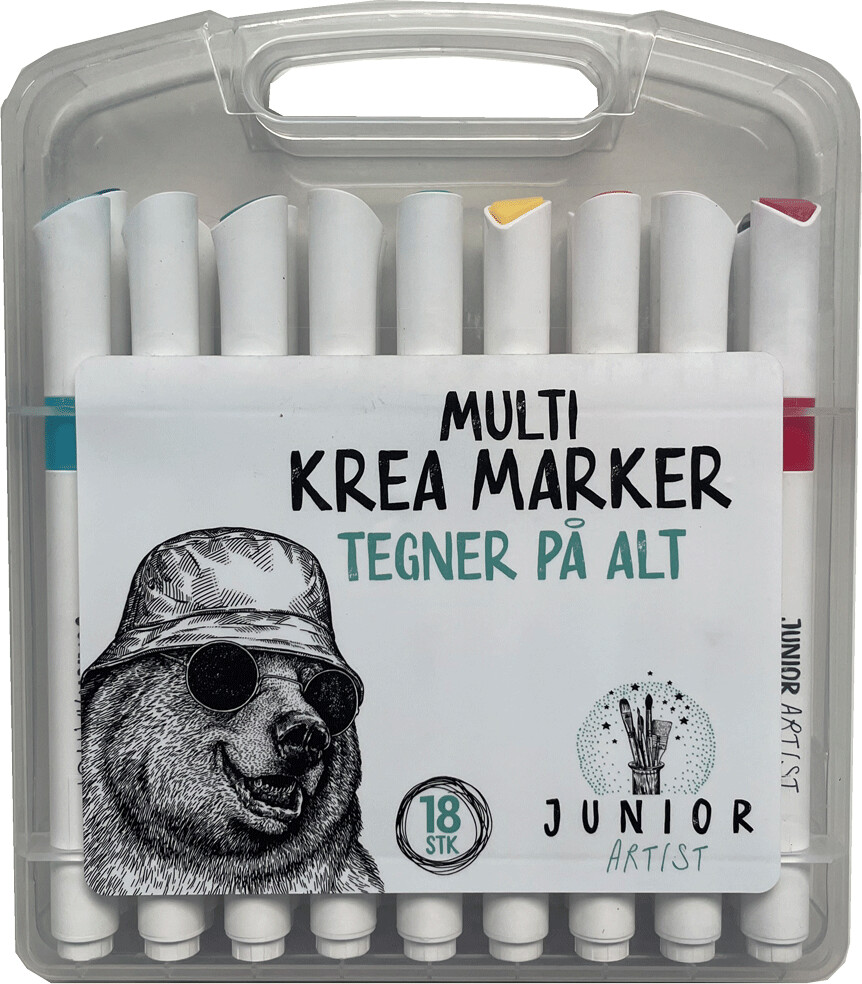 Junior Artist - Multi Krea Marker - 18 Stk.
