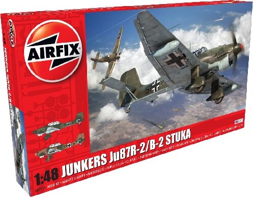 Se Airfix - Junkers Ju87r-2 Fly Byggesæt - 1:48 - A07115 hos Gucca.dk