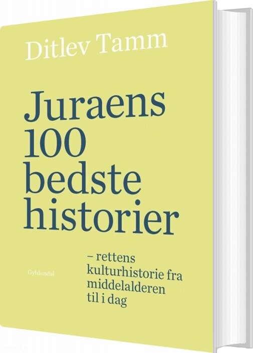Billede af Juraens 100 Bedste Historier - Ditlev Tamm - Bog