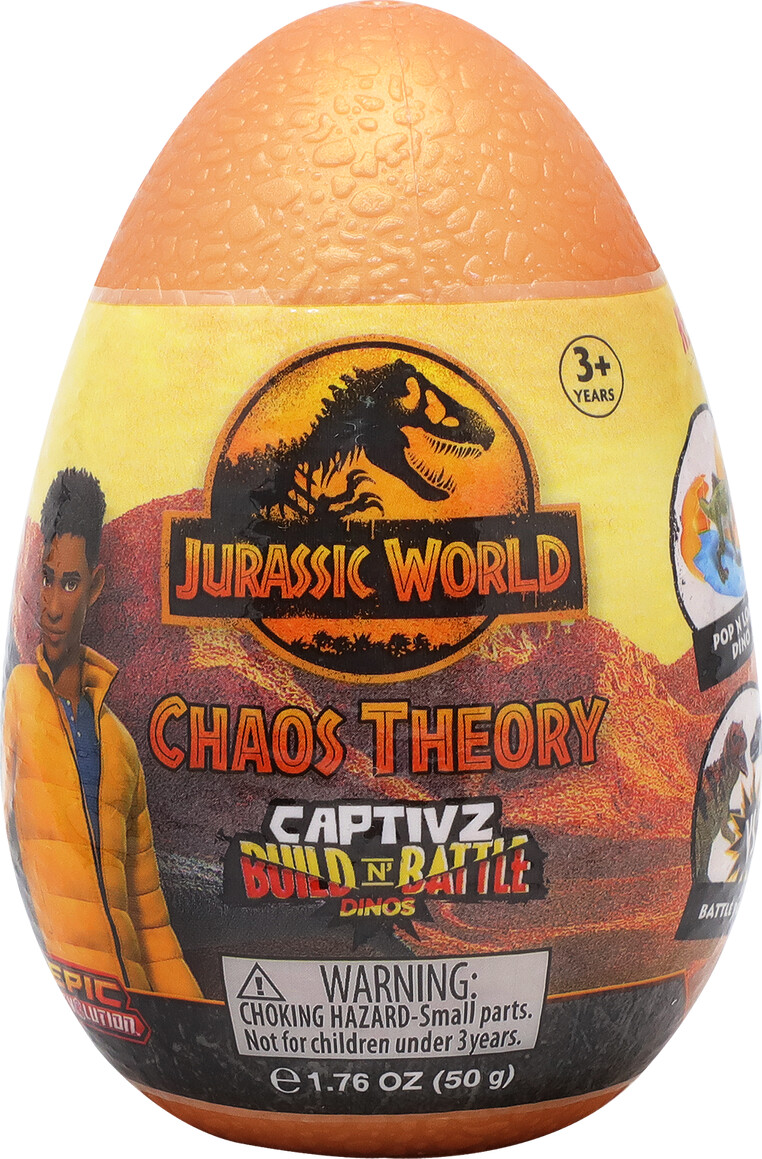 Jurassic World Dinosaur - Slimæg Kaosteorien - Assorteret