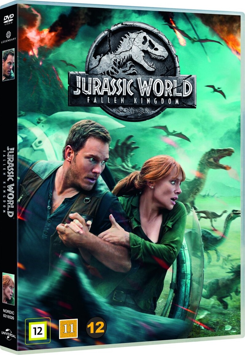 Jurassic World 2 - Kingdom - 2018 DVD Film → Køb billigt - Gucca.dk