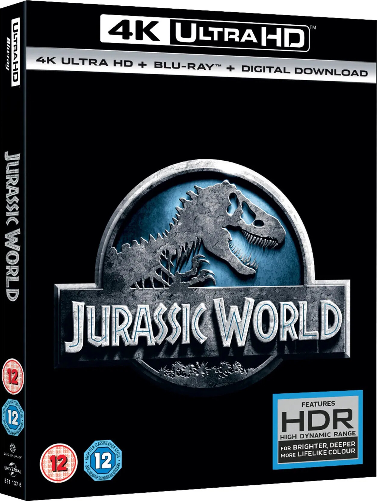 Jurassic World (4k + Blu-ray) - 4K Blu-Ray