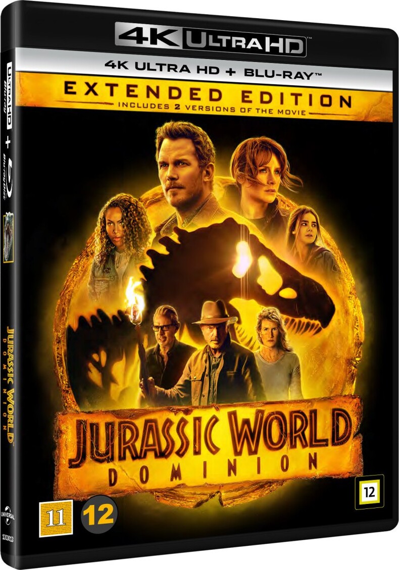 Jurassic World 3 - Dominion - 2022 4K Ultra Hd Blu-Ray Film → Køb ...