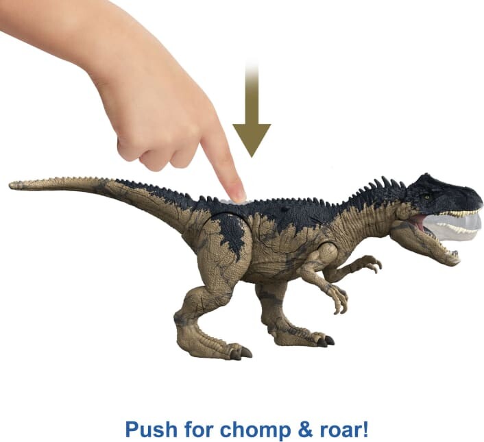 Jurassic World Figur - Allosaurus - Extreme Damage - 43 Cm