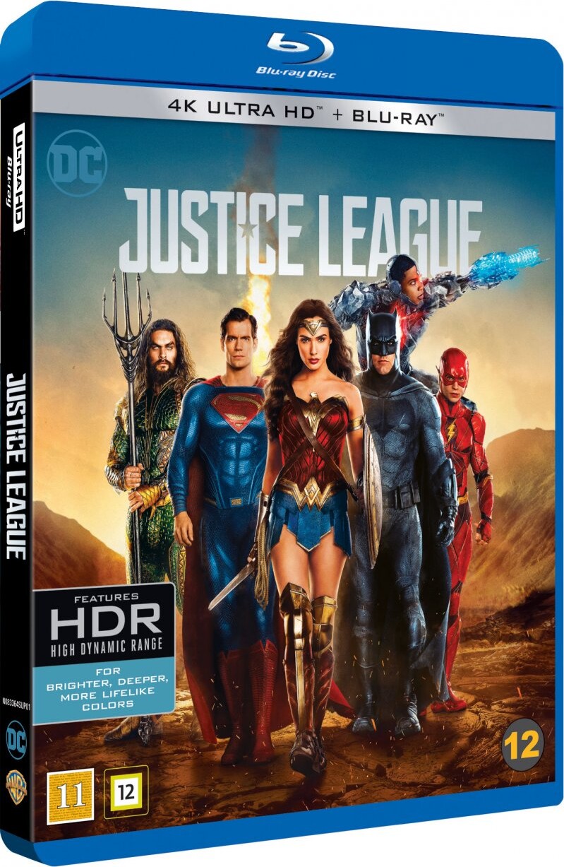 Billede af Justice League The Movie - 2017 - 4K Blu-Ray
