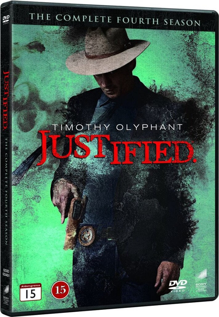 Justified - Sæson 4 - DVD - Tv-serie