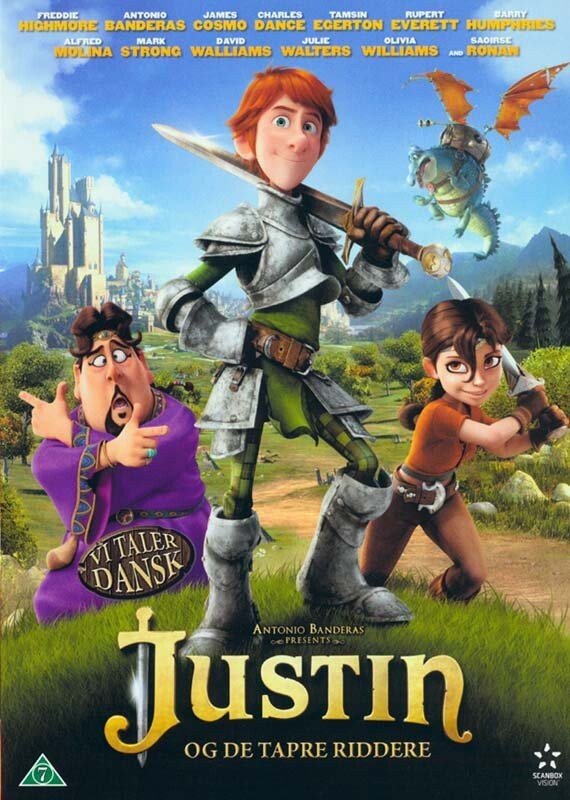 Justin Og De Tapre Riddere / Justin And The Knights Of Valour - DVD - Film