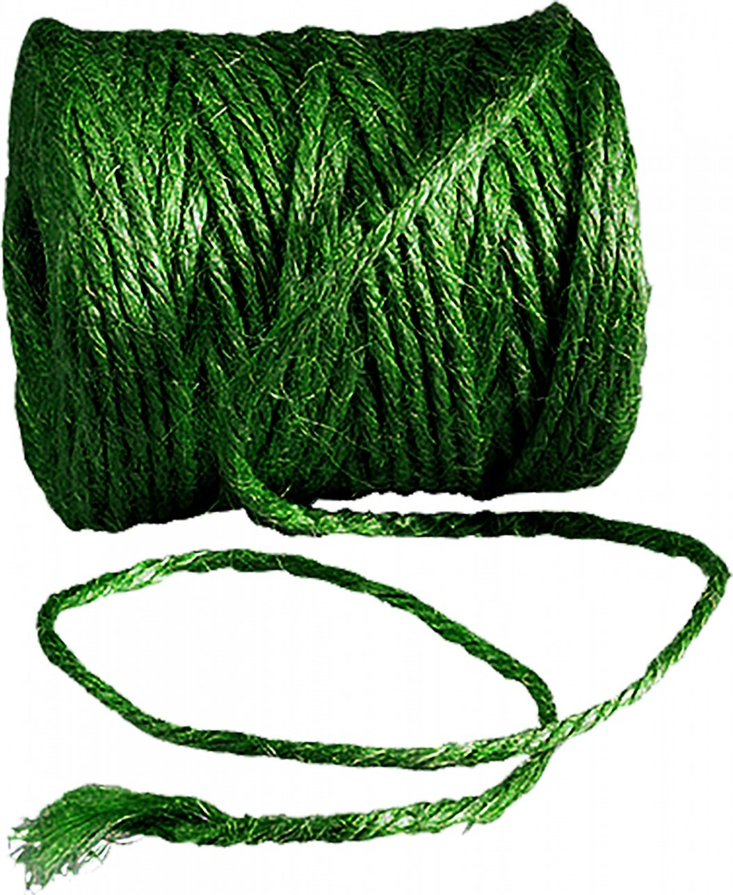 Jutegarn Grøn - 4 Ruller á 100 Meter