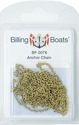 Billing Boats Fittings - Ankerkæde - 1,6 X 2 Mm - Uloddet