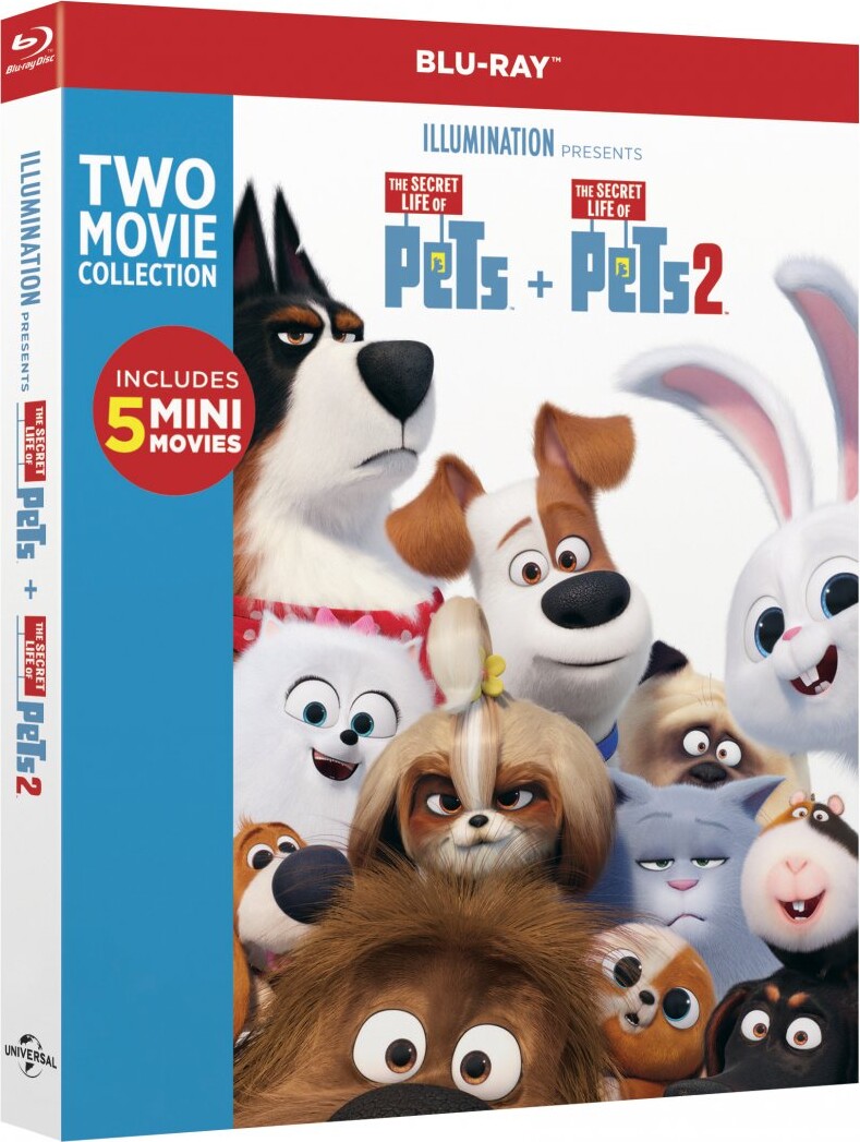 Mappe brug fætter Kæledyrenes Hemmelige Liv 1 Og 2 / The Secret Life Of Pets 1 And 2 Blu-Ray  Film → Køb billigt her - Gucca.dk