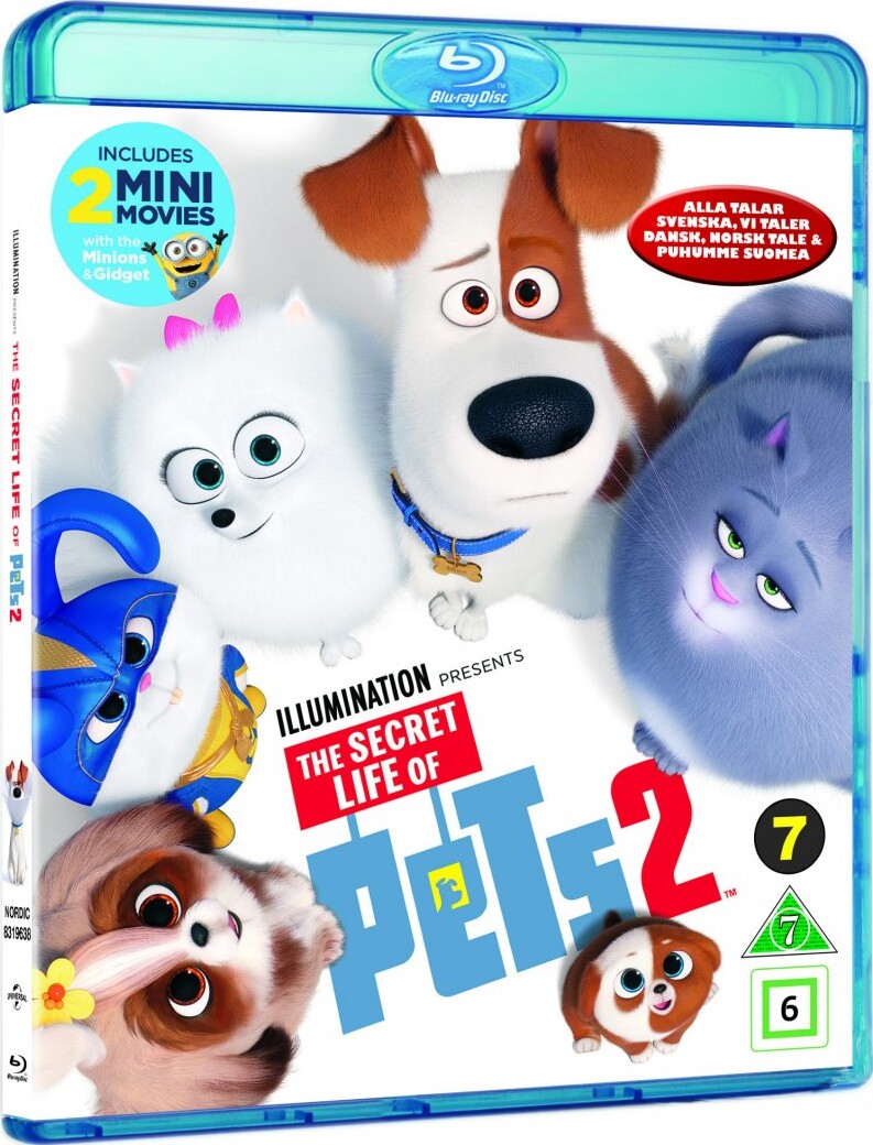 Kæledyrenes Liv 2 / The Secret Life Of Pets 2 Blu-Ray Film → Køb billigt her - Gucca.dk
