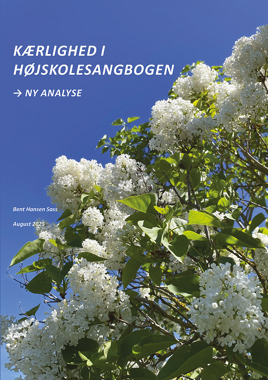 Kærlighed I Højskolesangbogen - Ny Analyse - Bent Hansen Sass - Bog