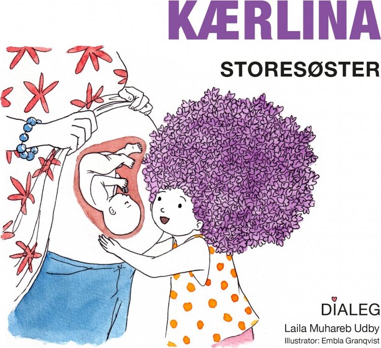Billede af Kærlina - Storesøster - Laila Muhareb Udby - Bog