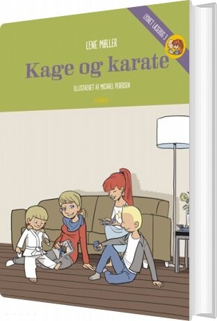 Billede af Kage Og Karate - Lene Møller - Bog
