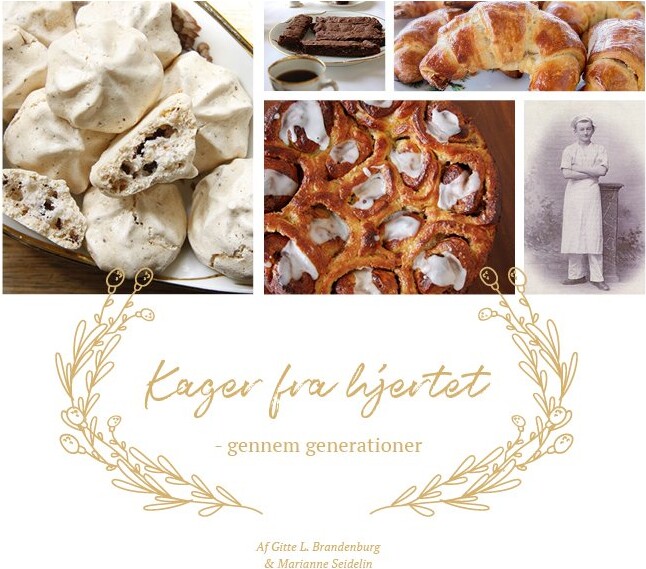 Billede af Kager Fra Hjertet - Gitte L. Brandenburg - Bog