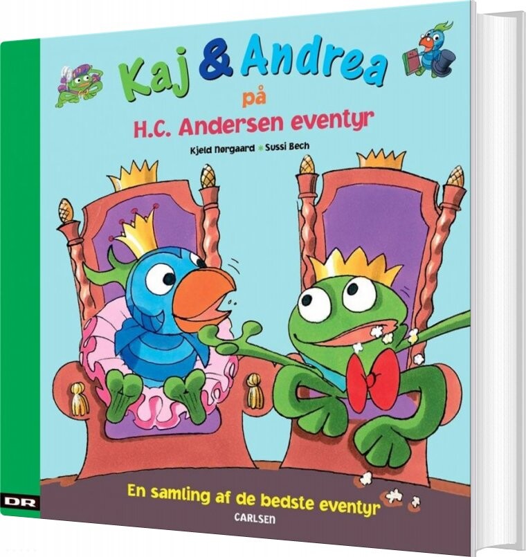 Kaj & Andrea På H.c. Andersen-eventyr - Kjeld Nørgaard - Bog