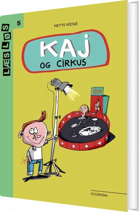 Billede af Kaj Og Cirkus - Mette Vedsø - Bog