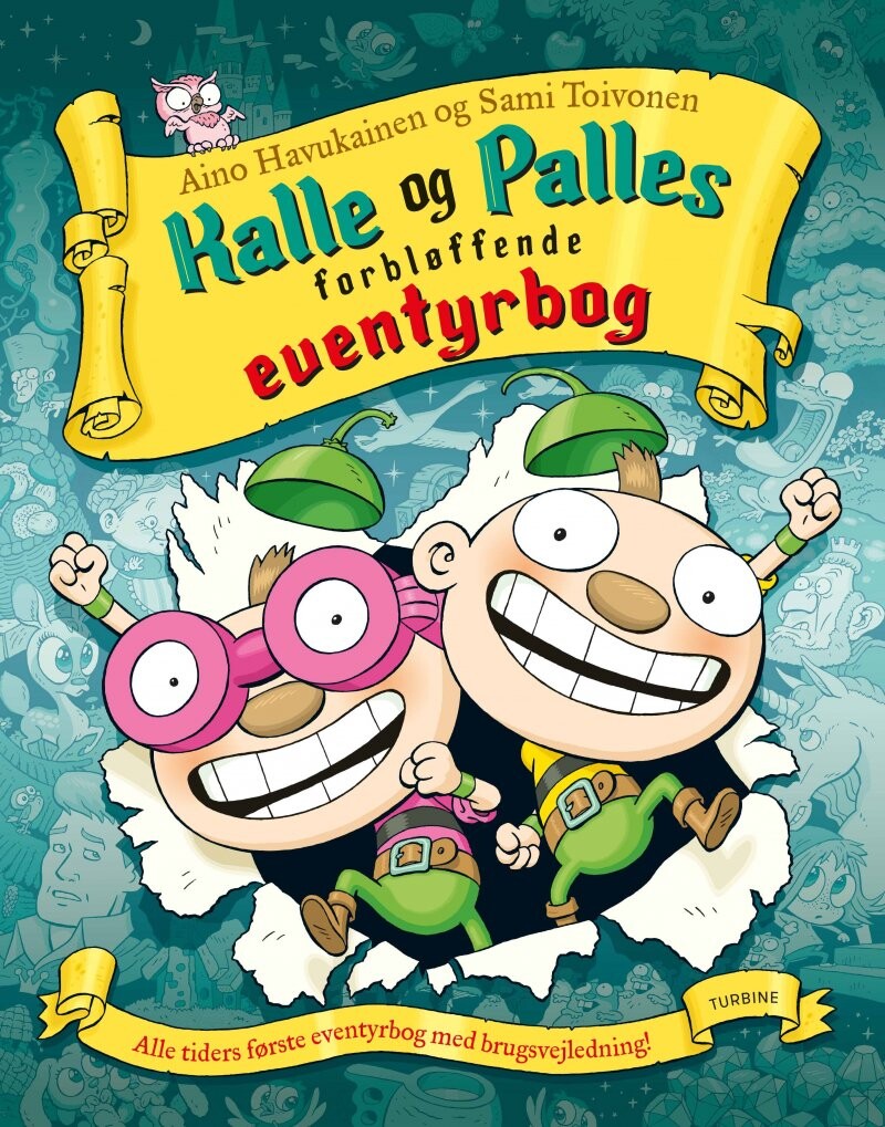 Billede af Kalle Og Palles Forbløffende Eventyrbog - Aino Havukainen - Bog hos Gucca.dk