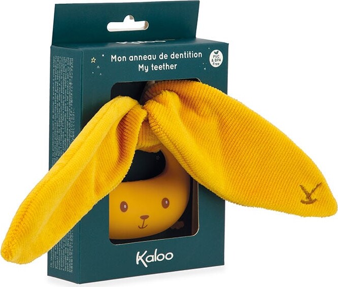 Kaloo - Kanin Teether Ochre