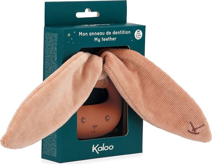 Kaloo - Kanin Teether Terracotta