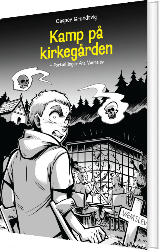 Kamp På Kirkegården - Fortællinger Fra Væmslev, Rød Læseklub - Casper Grundtvig - Bog