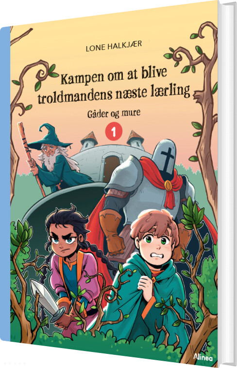 Kampen Om At Blive Troldmandens Næste Lærling 1, Blå Læseklub - Lone Halkjær - Bog