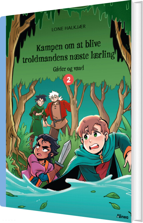 Kampen Om At Blive Troldmandens Næste Lærling 2, Blå Læseklub - Lone Halkjær - Bog