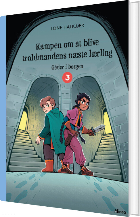 Kampen Om At Blive Troldmandens Næste Lærling 3, Blå Læseklub - Lone Halkjær - Bog