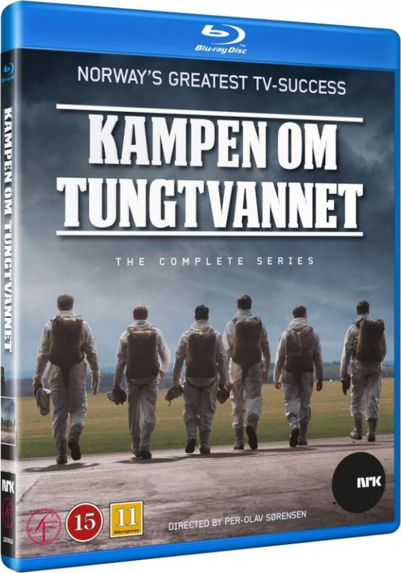 Kampen Om Det Tunge Vand - Den Komplette Serie - Blu-Ray - Tv-serie