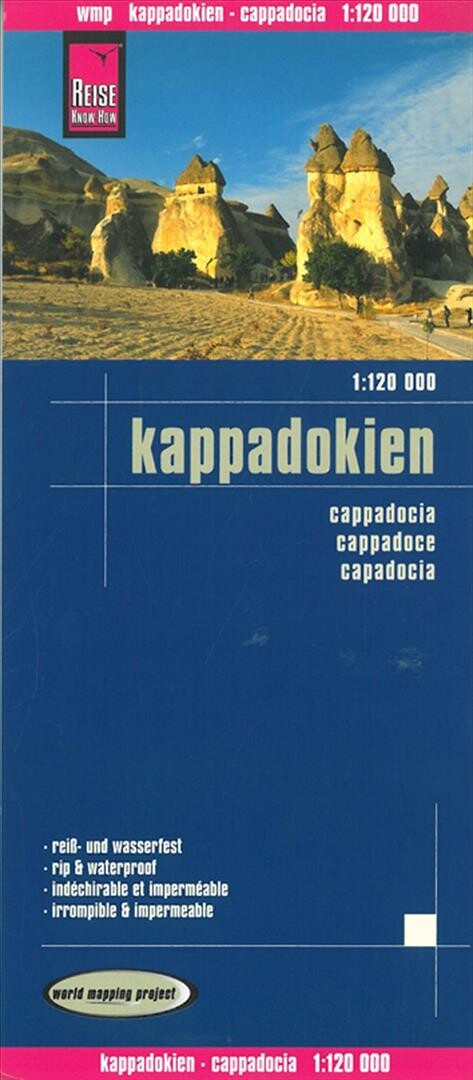 Kappadokien, Cappadocia - Reise Know-how - English book