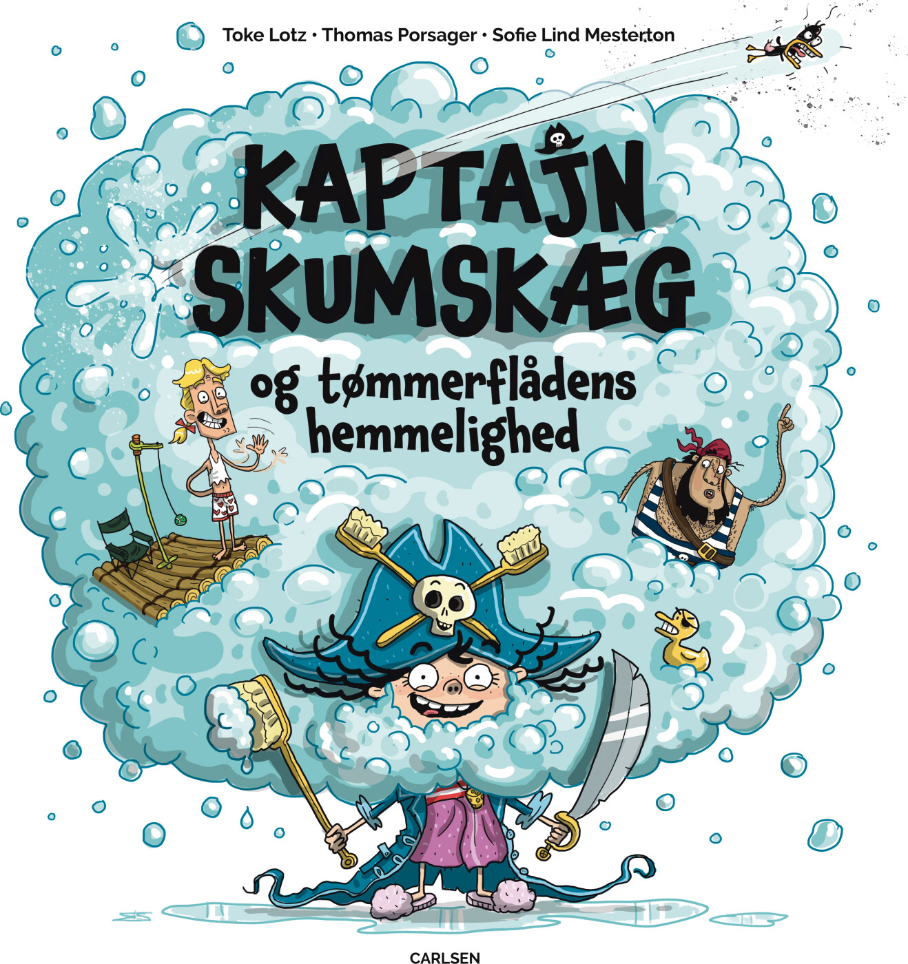 Billede af Kaptajn Skumskæg Og Tømmerflådens Hemmelighed - Thomas Porsager - Bog