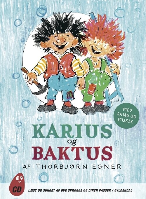 Karius Og Baktus - Thorbjørn Egner - Cd Lydbog