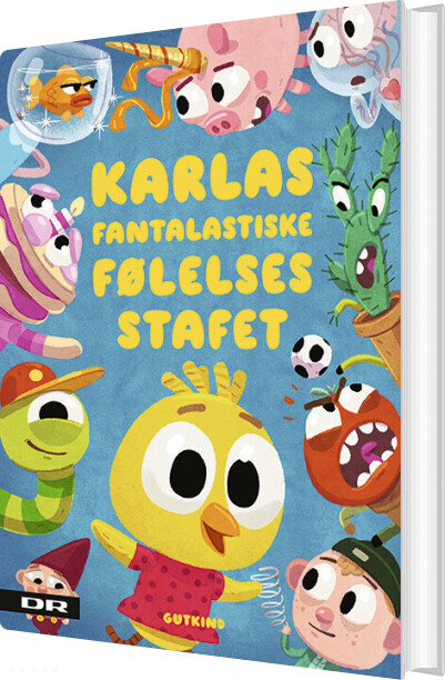 Billede af Karlas Fantalastiske Følelsesstafet - Pernille Bønløkke Toustrup - Bog hos Gucca.dk