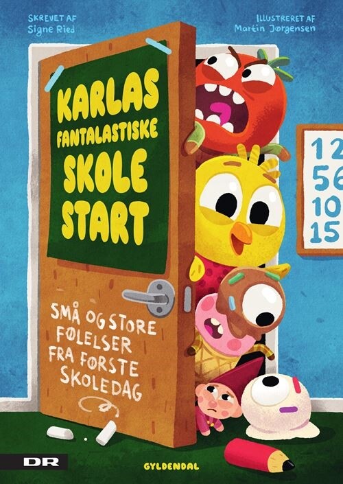 Karlas Fantalastiske Skolestart - Små Og Store Følelser Fra Første Skoledag - Signe Ried - Bog