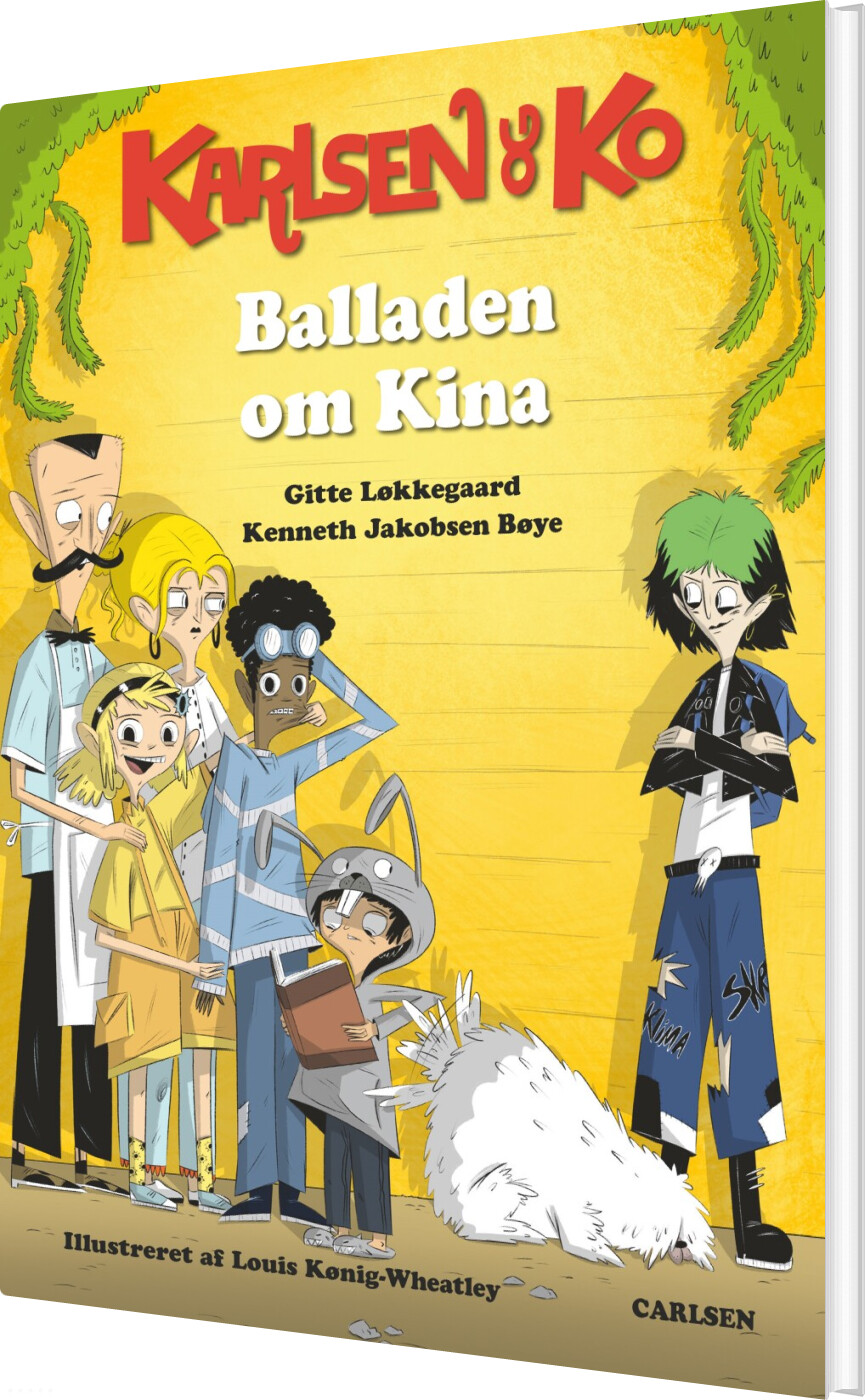 Billede af Karlsen Og Ko (1) Balladen Om Kina - Gitte Løkkegaard - Bog hos Gucca.dk